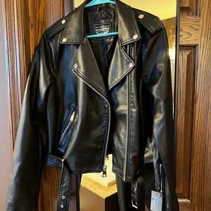 Leather jacket